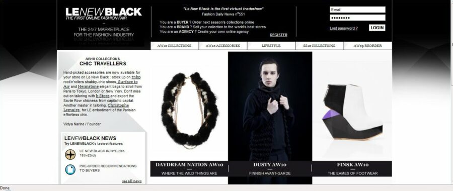 Le New Black : le salon de mode virtuel