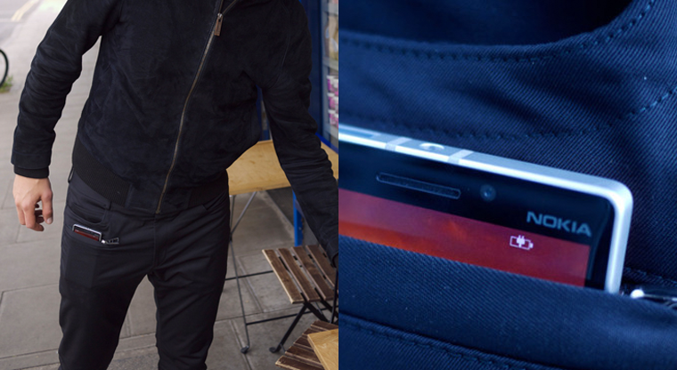 Un pantalon qui garde la batterie de votre smartphone toujours pleine